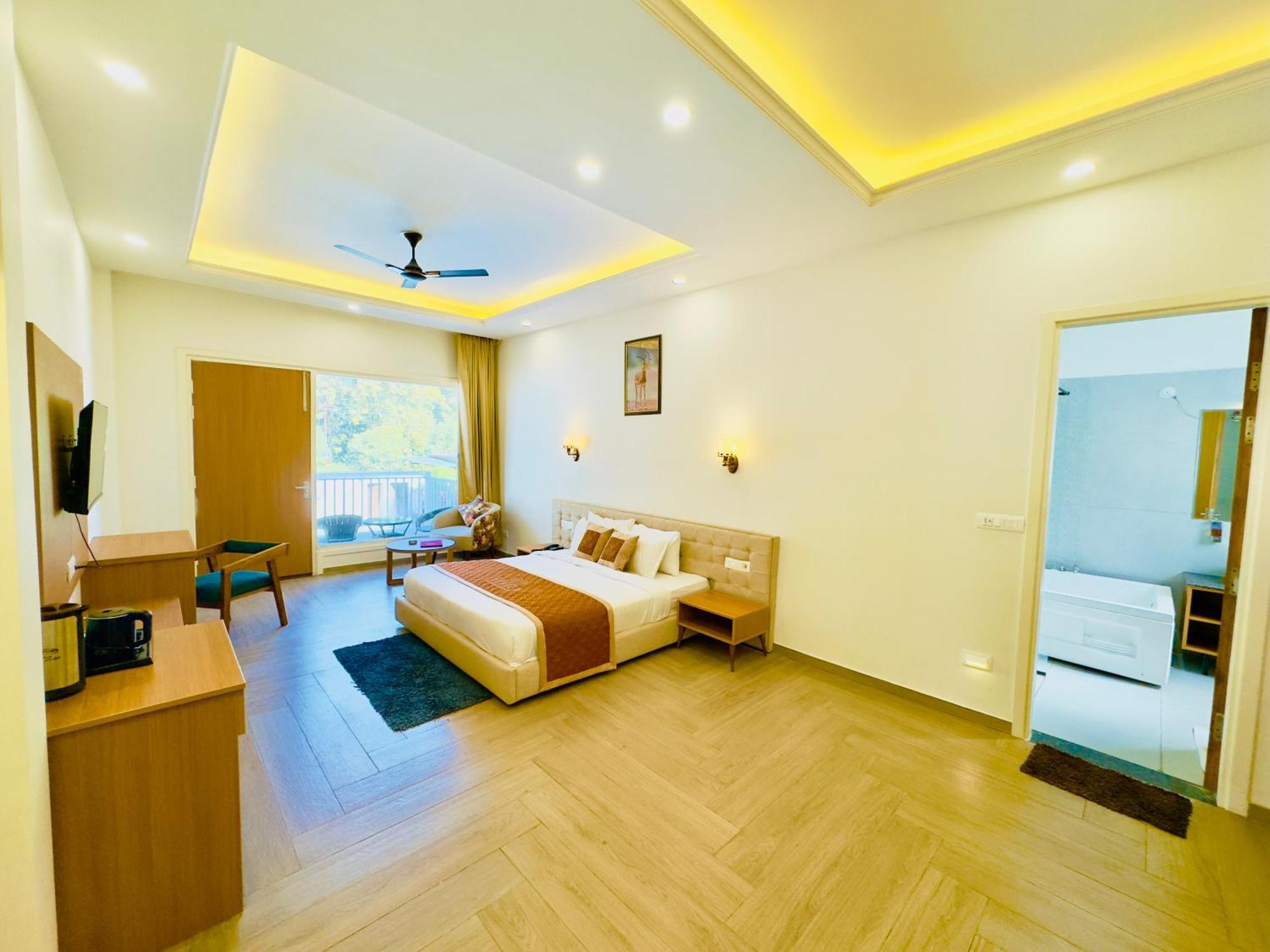 Forest Creek Resort Kiari - A Luxury 4 Star Resort Ramnagar  Bagian luar foto