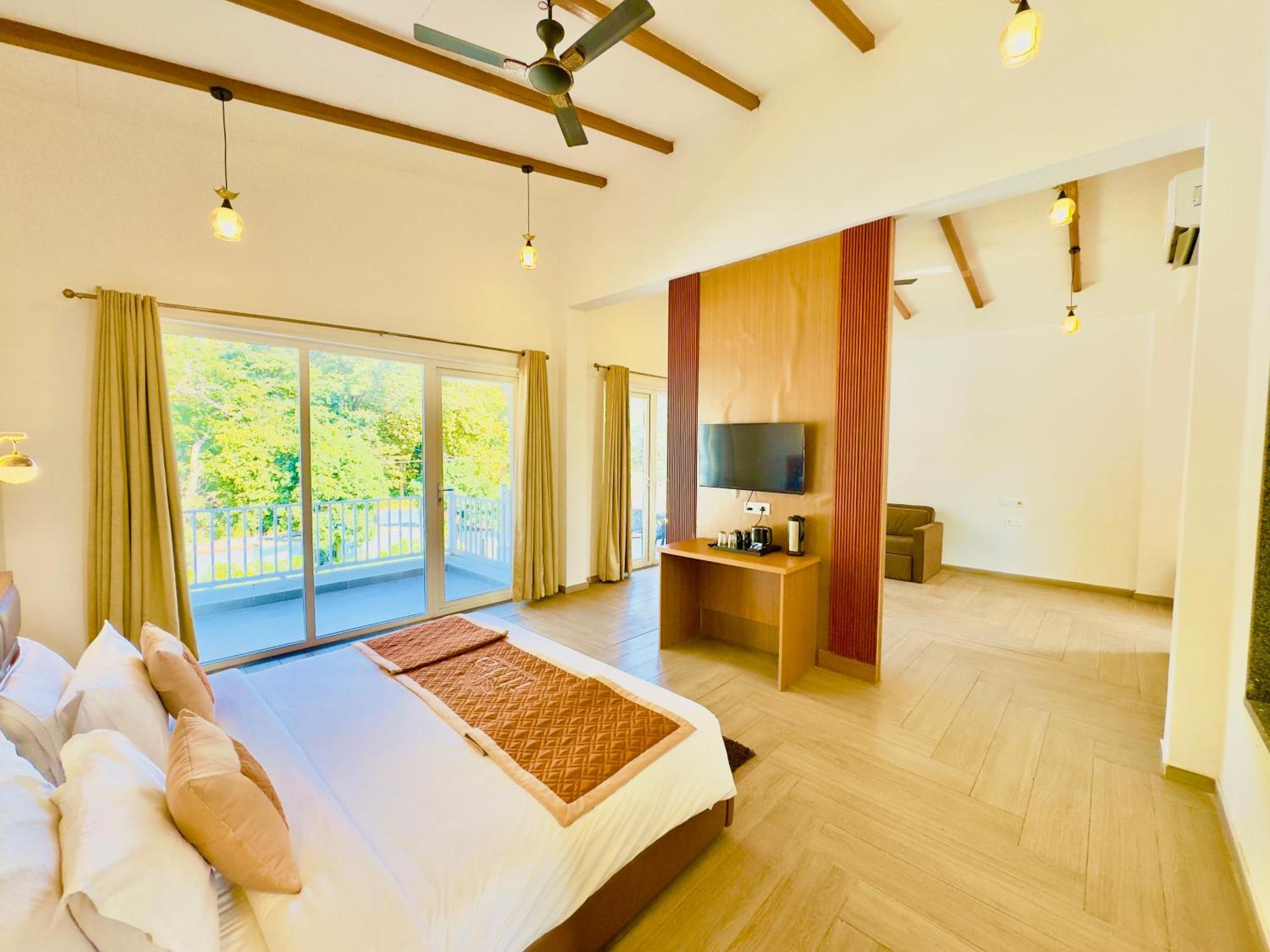 Forest Creek Resort Kiari - A Luxury 4 Star Resort Ramnagar  Bagian luar foto
